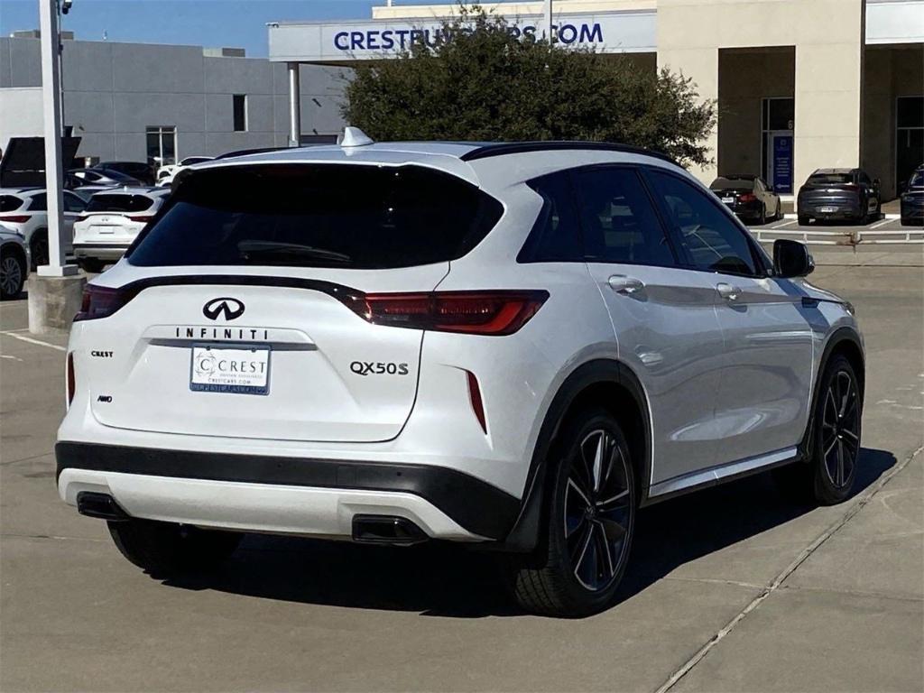 new 2025 INFINITI QX50 car, priced at $54,287