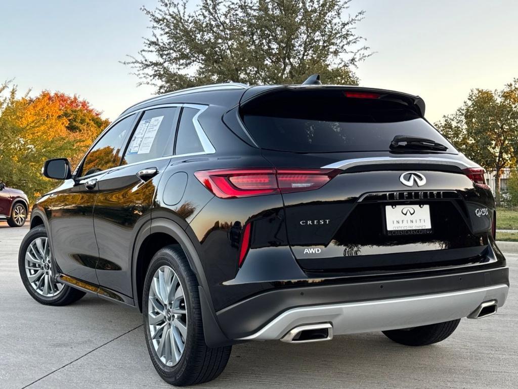 used 2025 INFINITI QX50 car, priced at $38,985