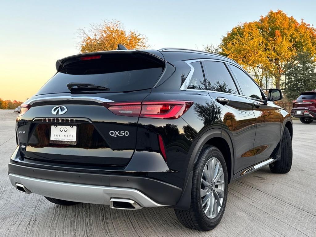 used 2025 INFINITI QX50 car, priced at $38,985