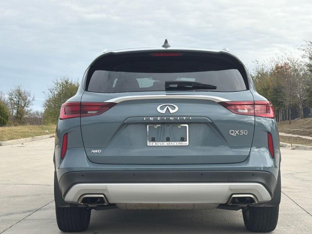 used 2022 INFINITI QX50 car, priced at $30,985