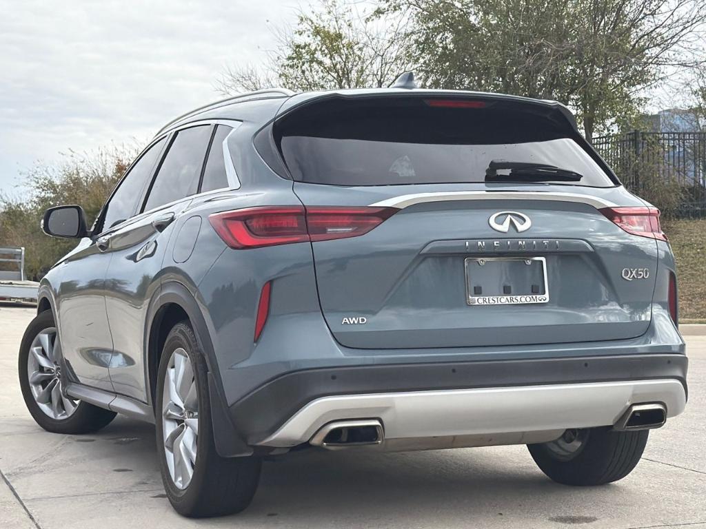 used 2022 INFINITI QX50 car, priced at $30,985