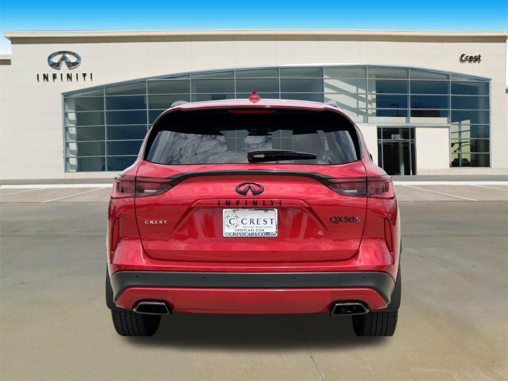 used 2024 INFINITI QX50 car, priced at $39,988