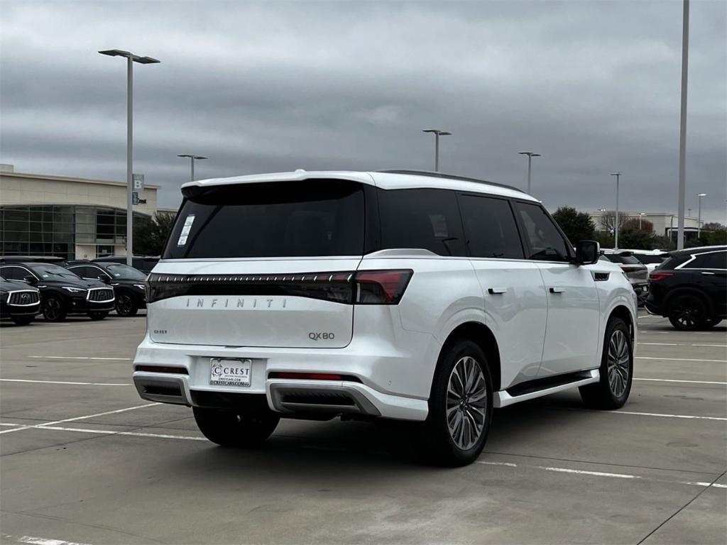 new 2025 INFINITI QX80 car, priced at $93,000