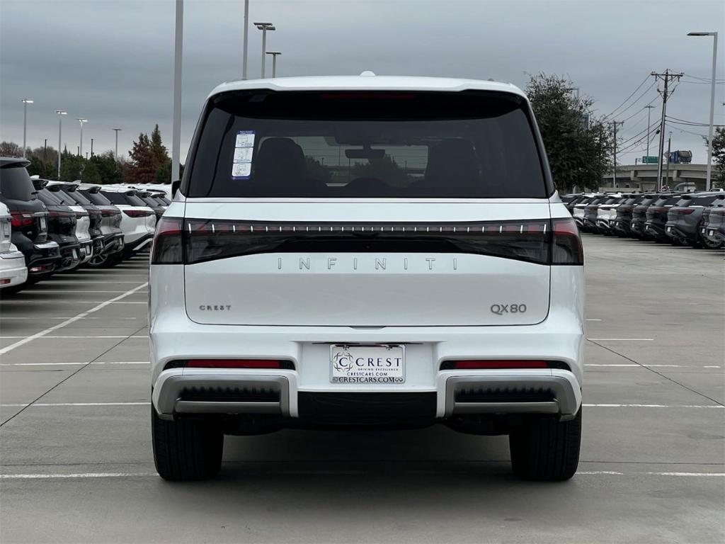 new 2025 INFINITI QX80 car, priced at $93,000