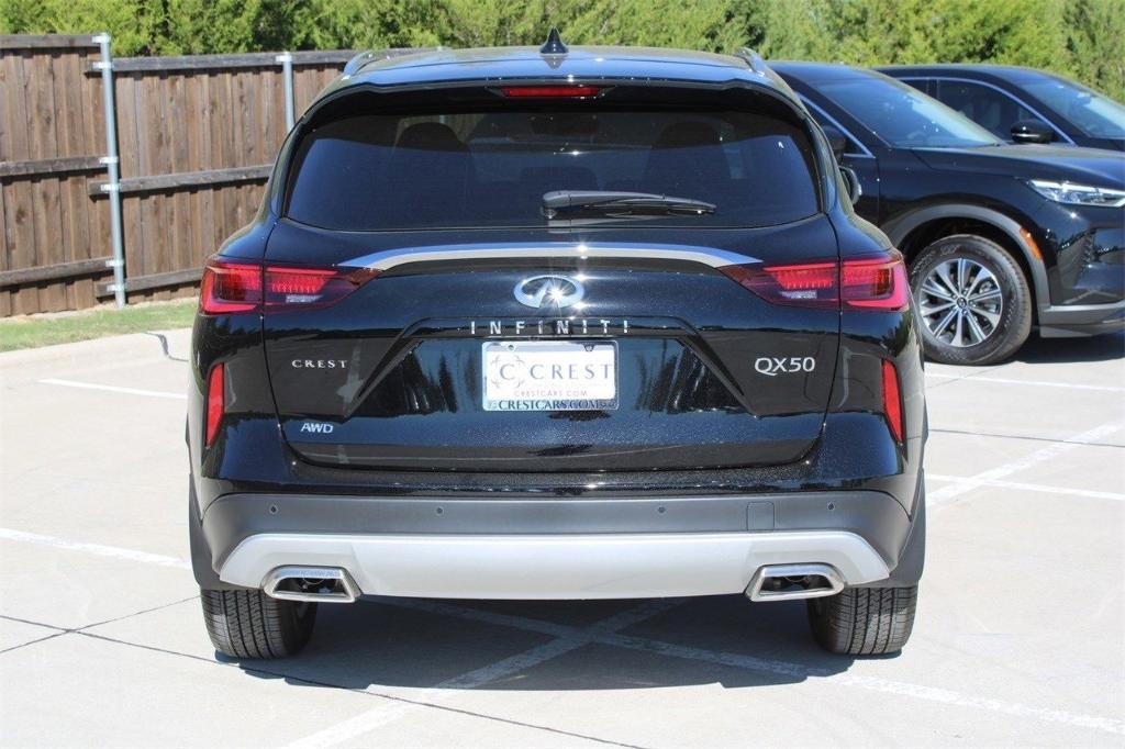 new 2024 INFINITI QX50 car, priced at $43,332