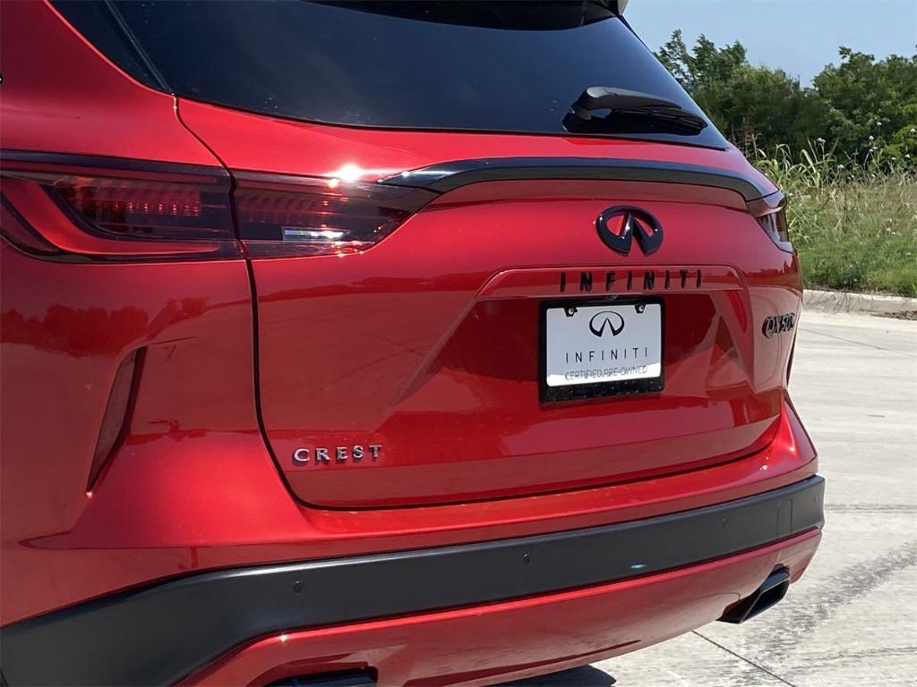 used 2024 INFINITI QX50 car, priced at $41,988
