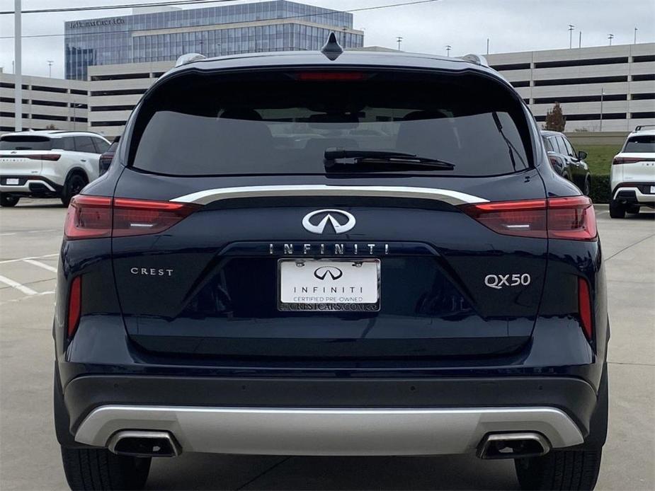 used 2021 INFINITI QX50 car, priced at $26,980