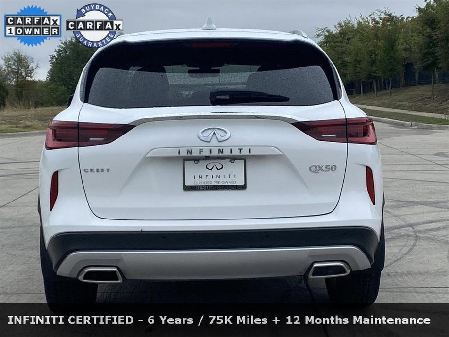 used 2024 INFINITI QX50 car, priced at $35,888