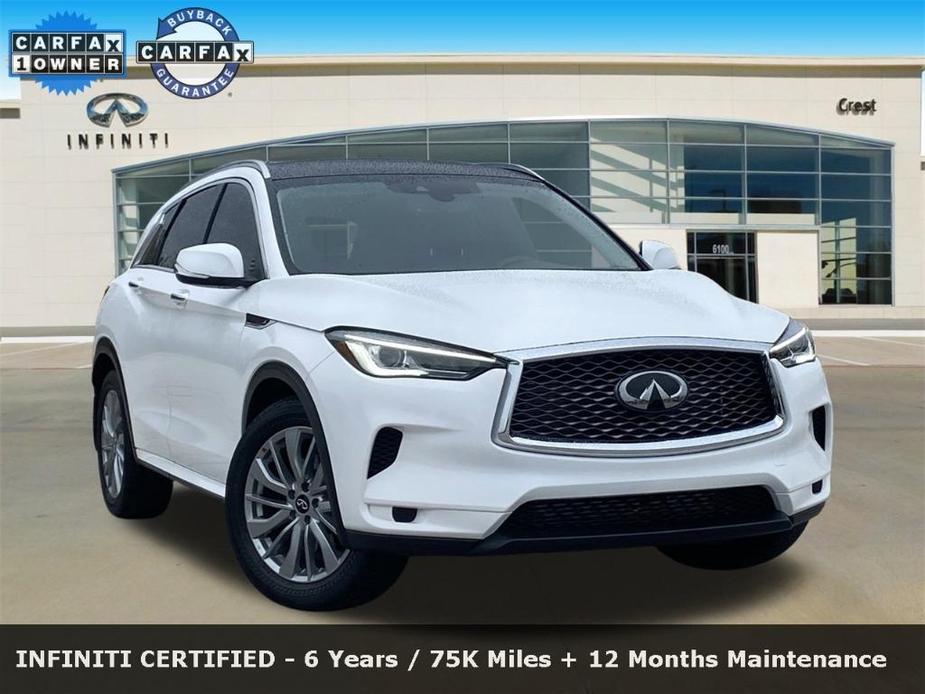 used 2024 INFINITI QX50 car, priced at $35,888