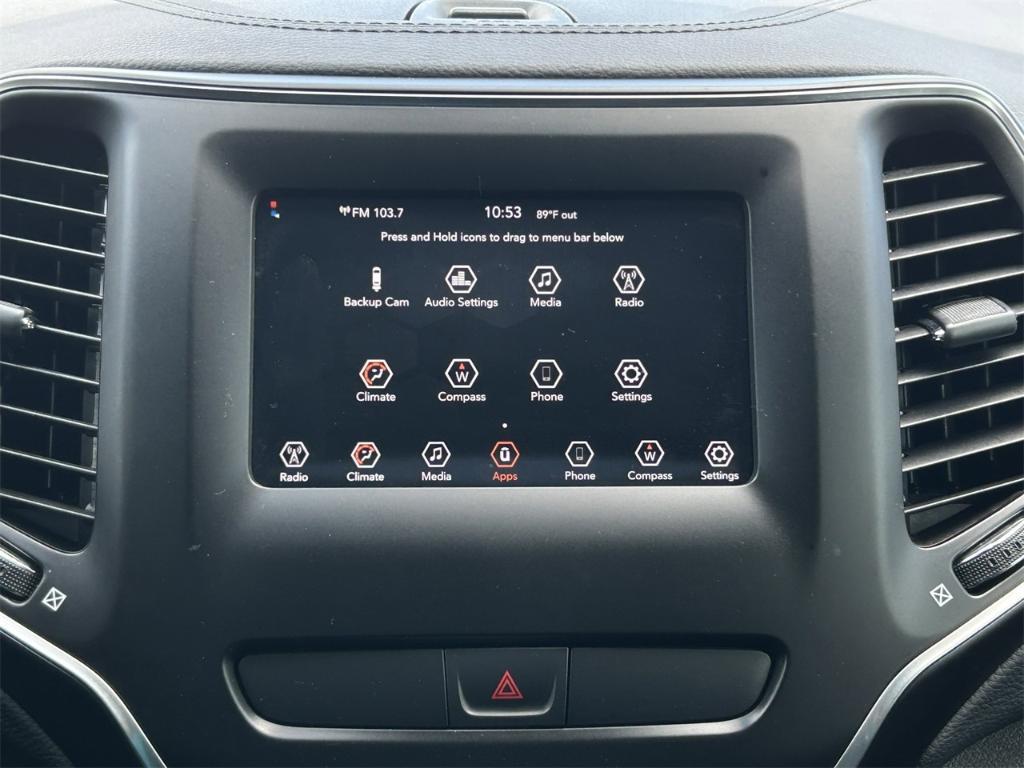 used 2019 Jeep Cherokee car, priced at $17,485