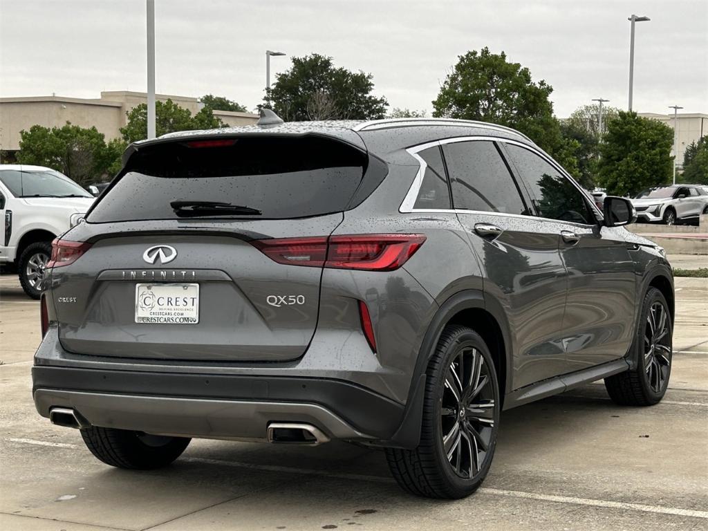 used 2022 INFINITI QX50 car, priced at $28,988
