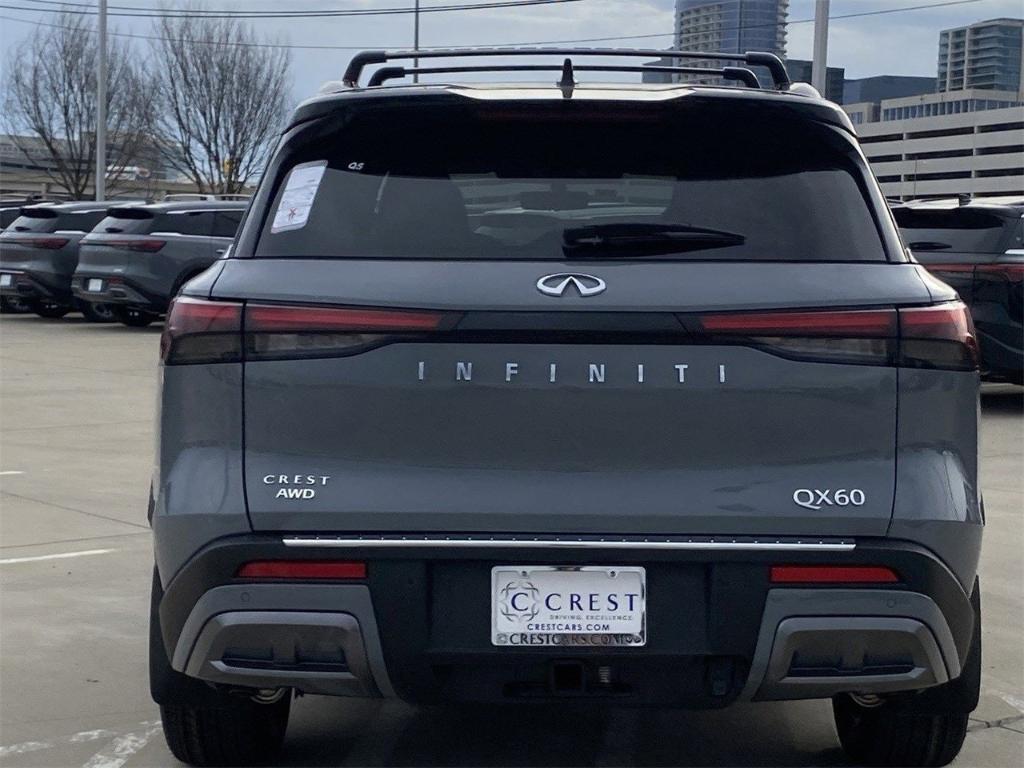 new 2025 INFINITI QX60 car, priced at $67,956