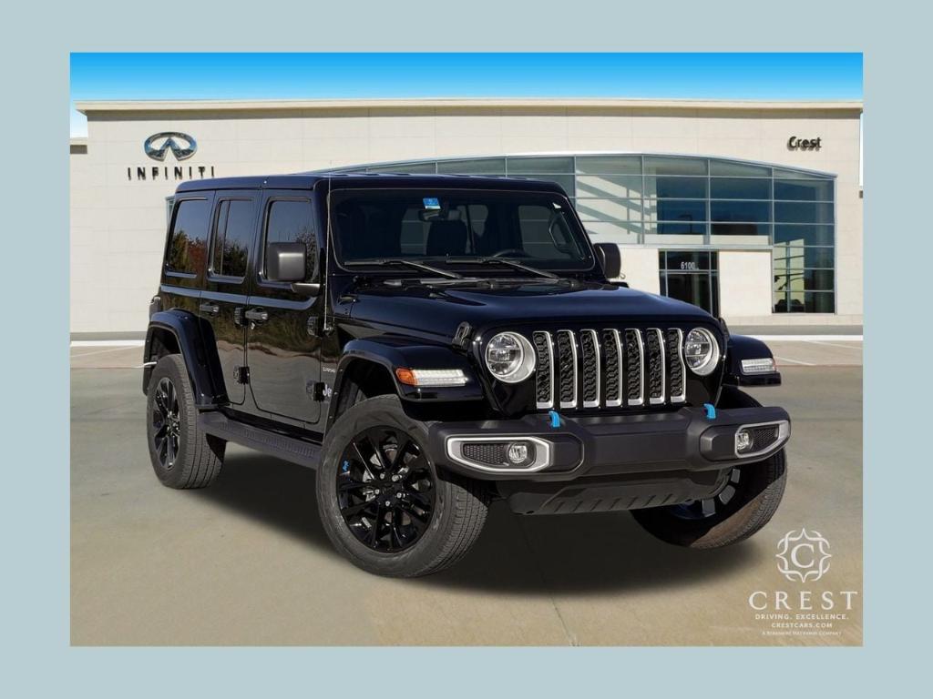 used 2022 Jeep Wrangler Unlimited 4xe car, priced at $32,485