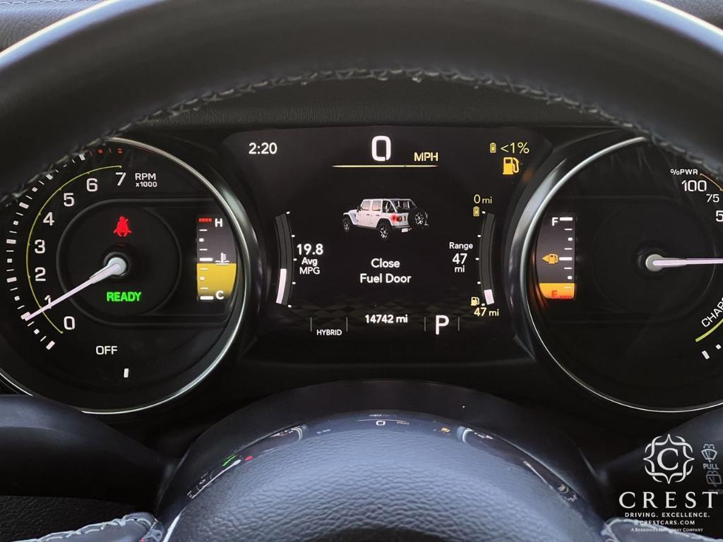 used 2022 Jeep Wrangler Unlimited 4xe car, priced at $31,985