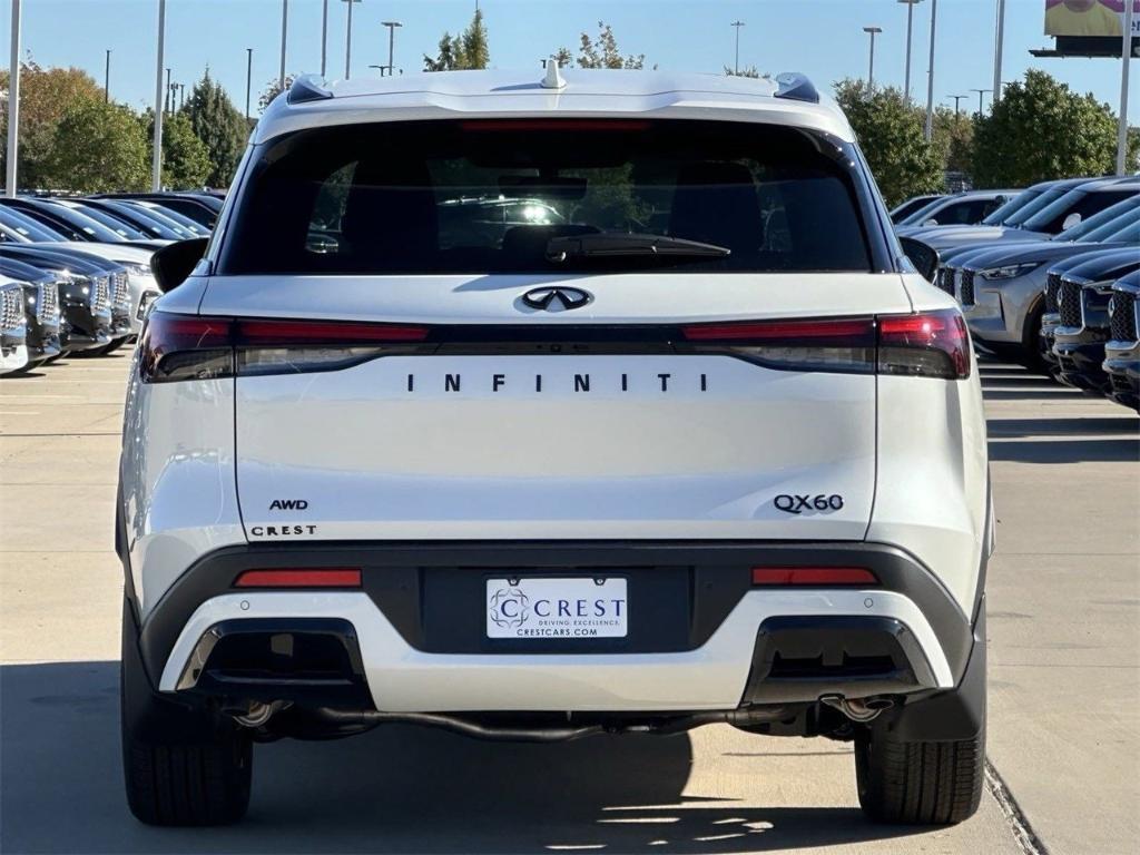 new 2025 INFINITI QX60 car, priced at $62,230