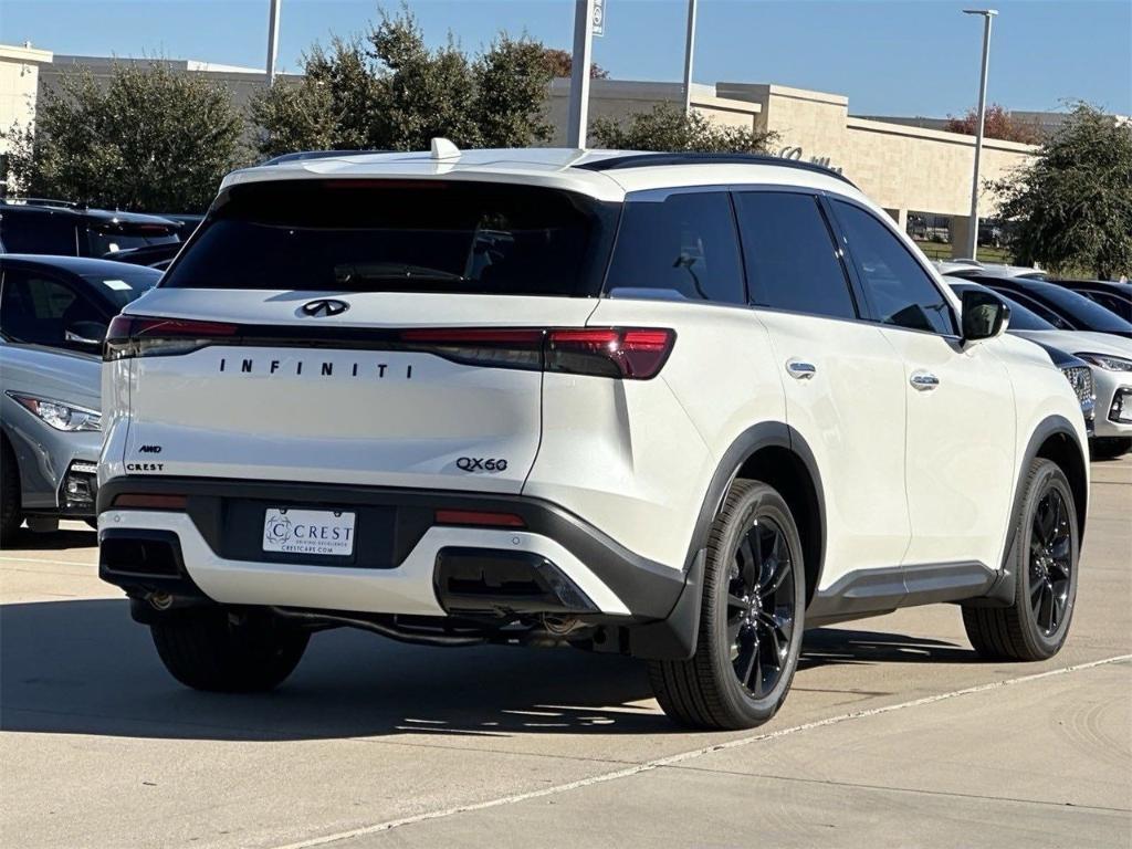 new 2025 INFINITI QX60 car, priced at $62,230