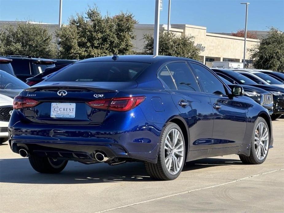 new 2024 INFINITI Q50 car, priced at $50,986