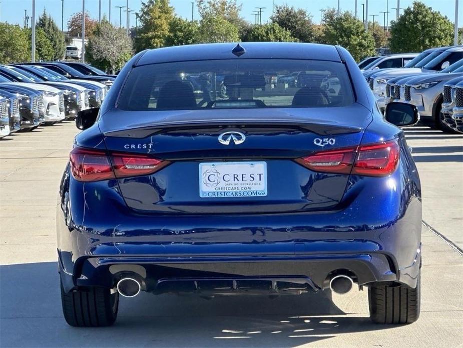 new 2024 INFINITI Q50 car, priced at $50,986