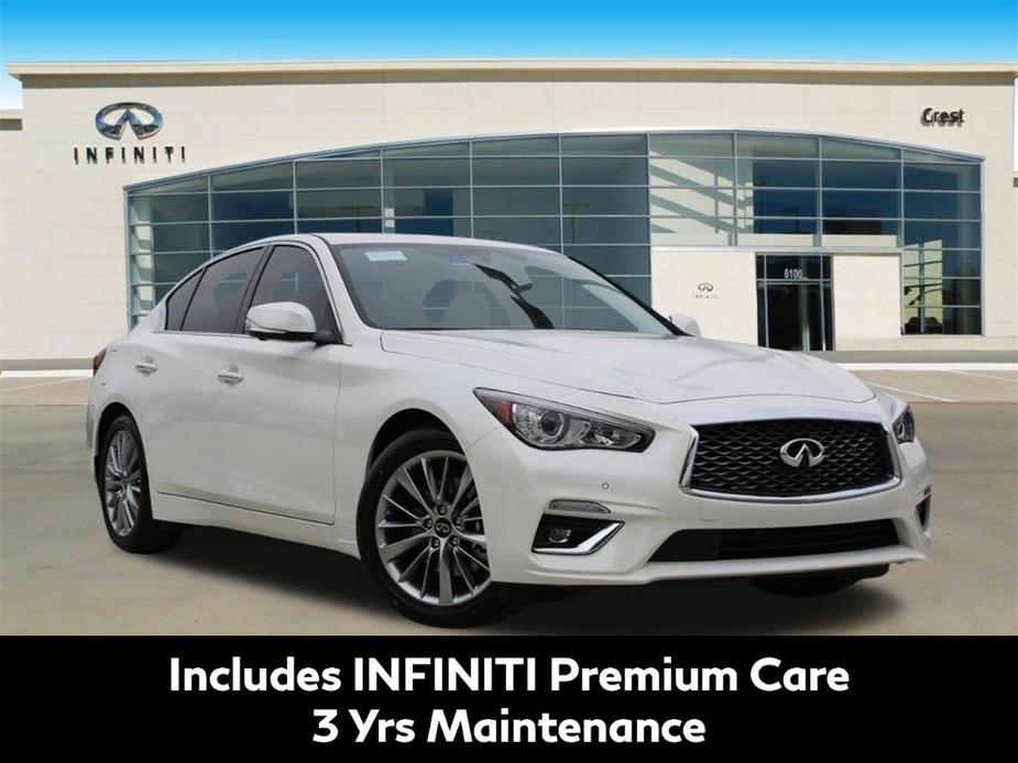 new 2024 INFINITI Q50 car, priced at $42,850