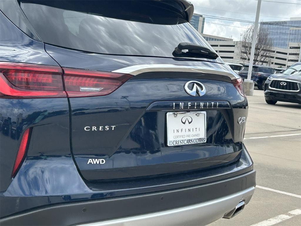 used 2024 INFINITI QX50 car, priced at $34,985