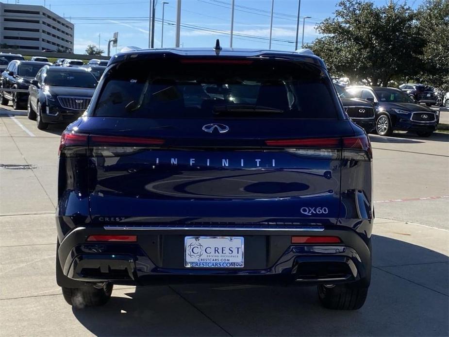 new 2025 INFINITI QX60 car, priced at $61,035