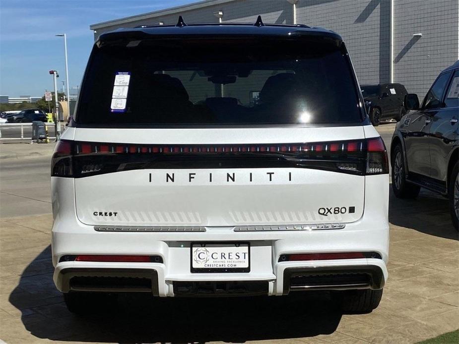 new 2025 INFINITI QX80 car, priced at $115,695