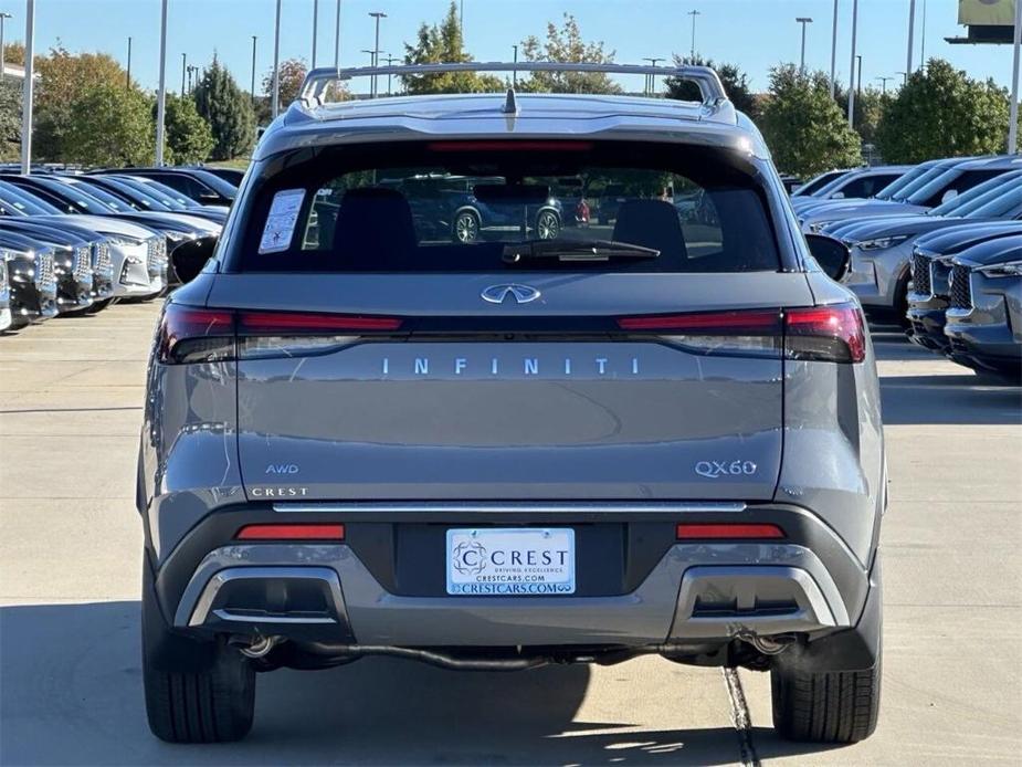 new 2025 INFINITI QX60 car, priced at $64,500