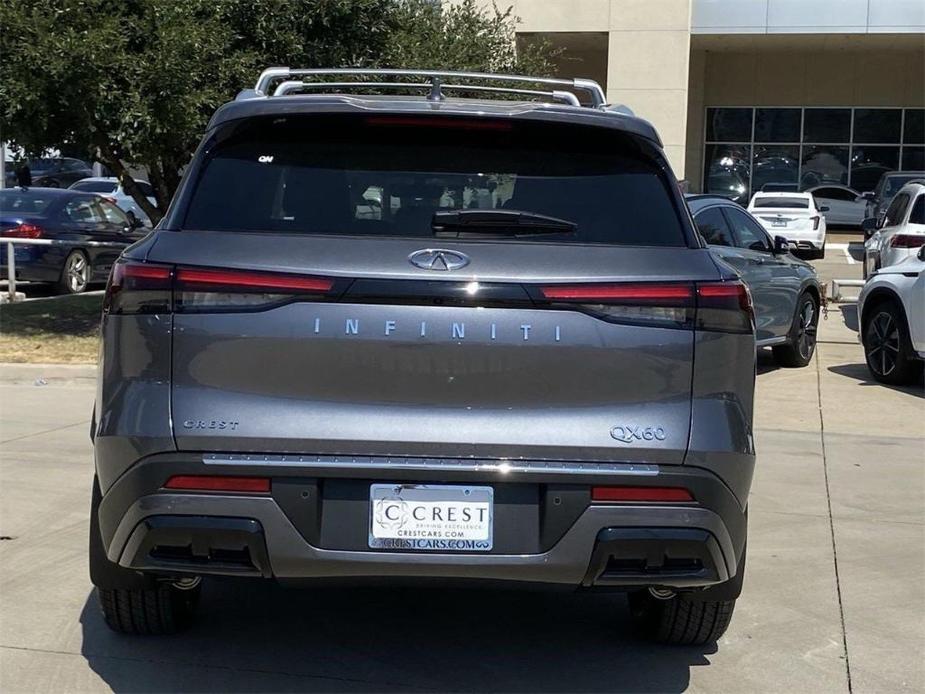 new 2025 INFINITI QX60 car, priced at $59,300