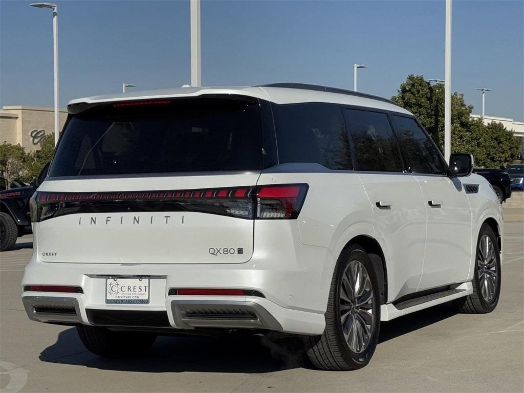 new 2025 INFINITI QX80 car, priced at $100,800