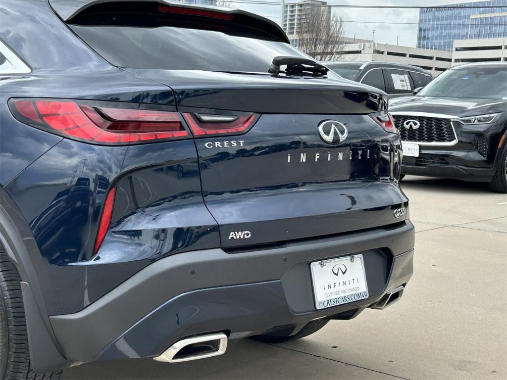 used 2024 INFINITI QX55 car, priced at $35,988