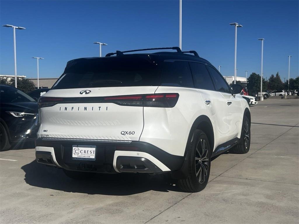 new 2025 INFINITI QX60 car, priced at $68,710