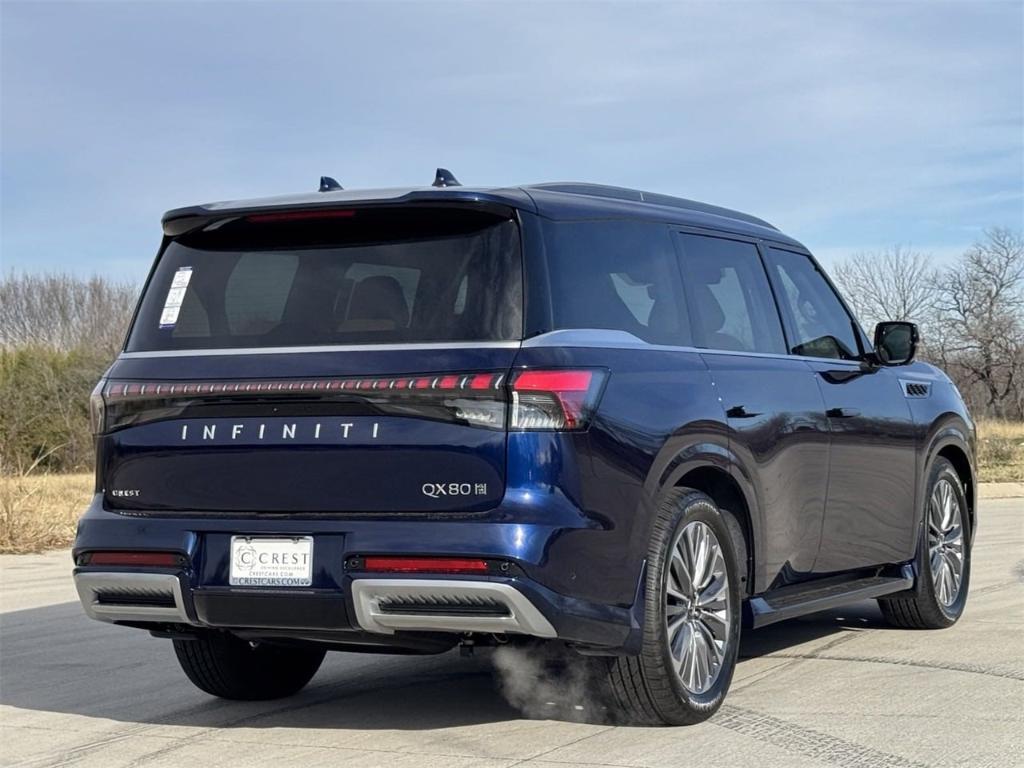 new 2025 INFINITI QX80 car, priced at $100,980