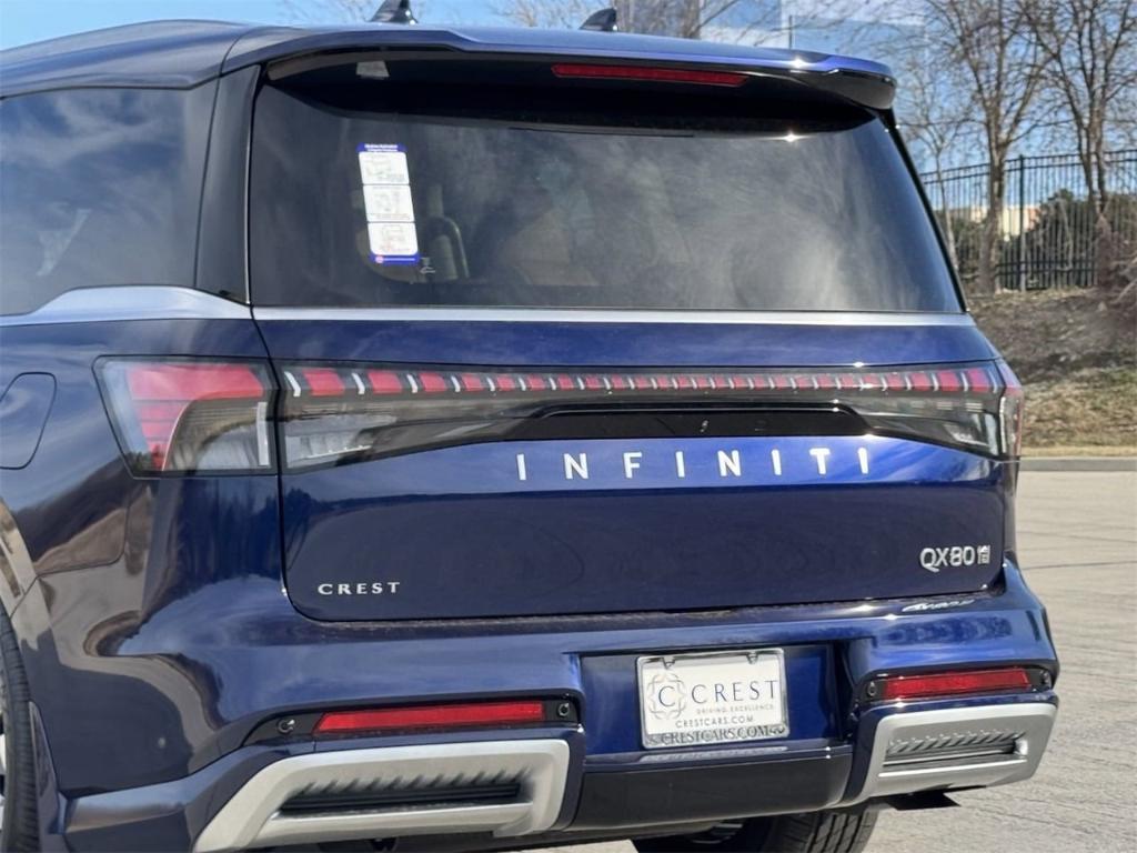 new 2025 INFINITI QX80 car, priced at $100,980