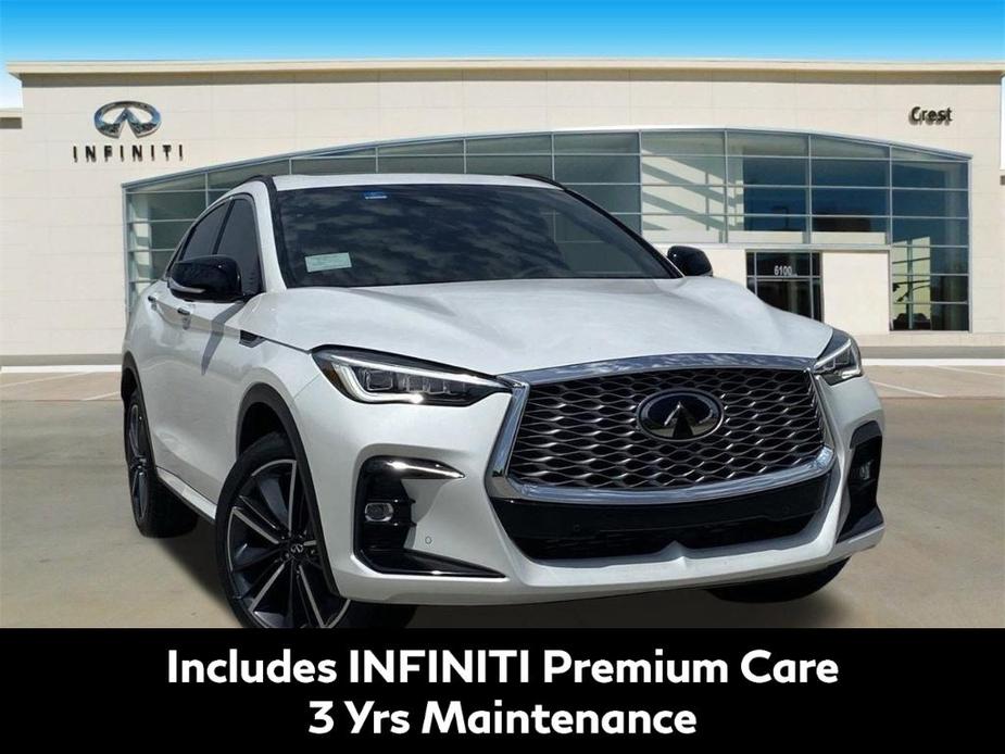 new 2025 INFINITI QX55 car, priced at $58,506