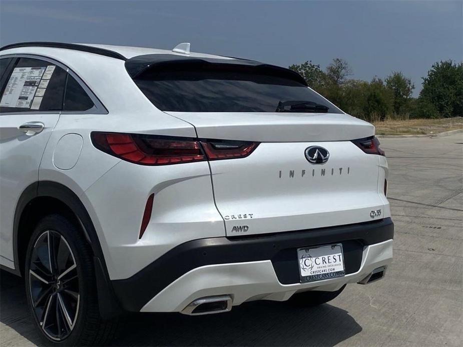 new 2025 INFINITI QX55 car, priced at $58,506