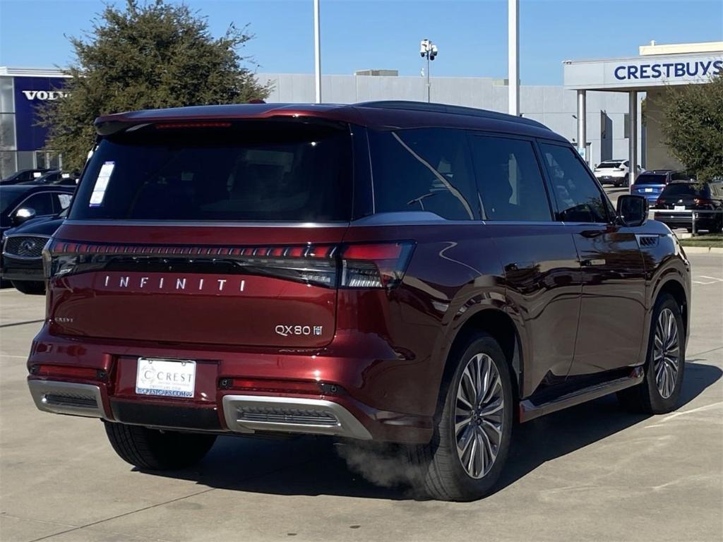 new 2025 INFINITI QX80 car, priced at $99,640