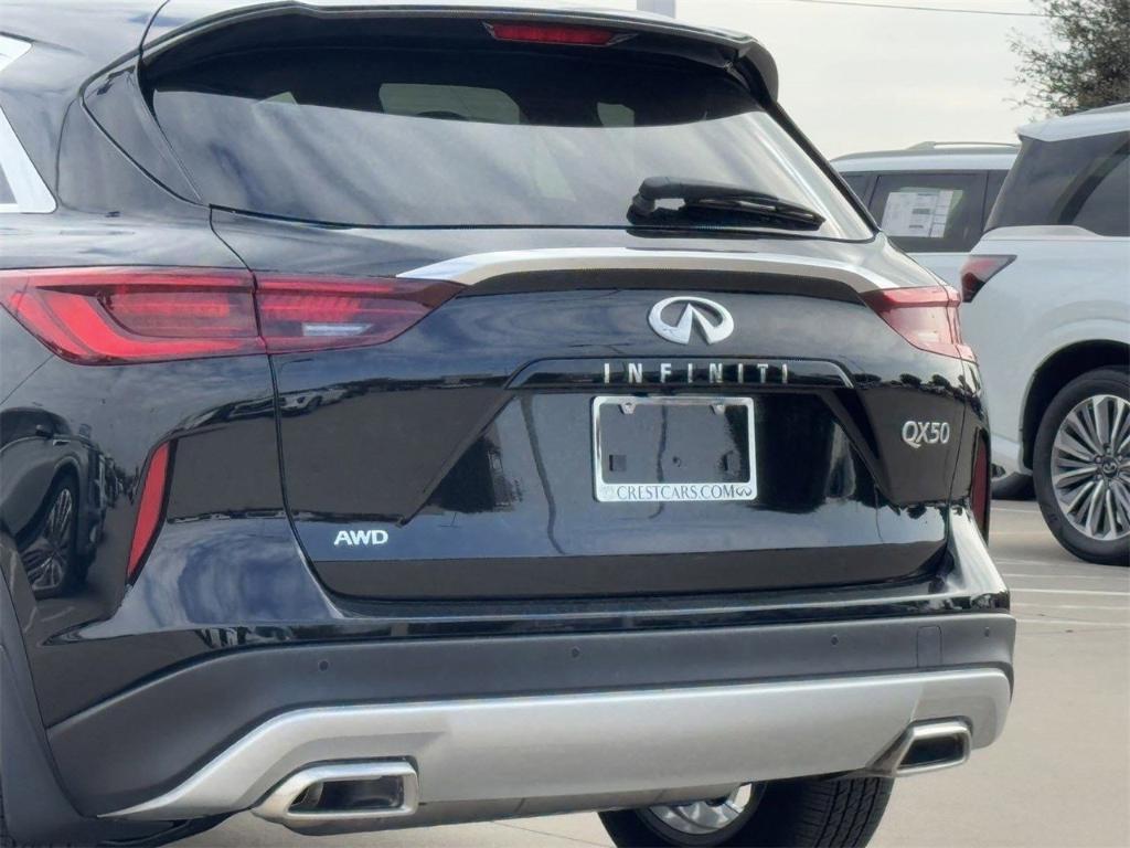 new 2025 INFINITI QX50 car, priced at $47,792