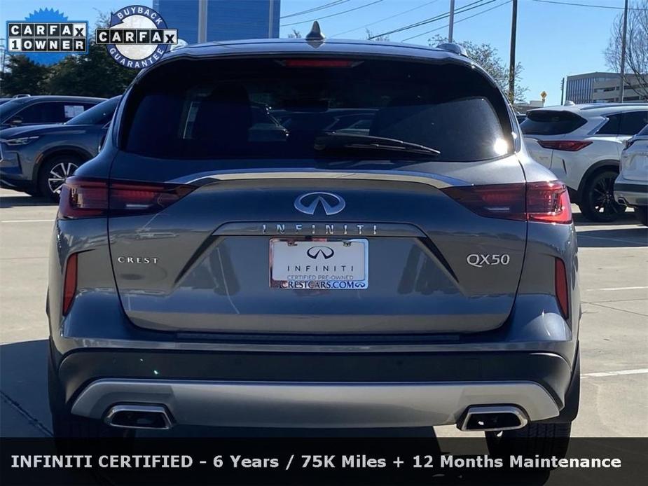 used 2024 INFINITI QX50 car, priced at $35,720