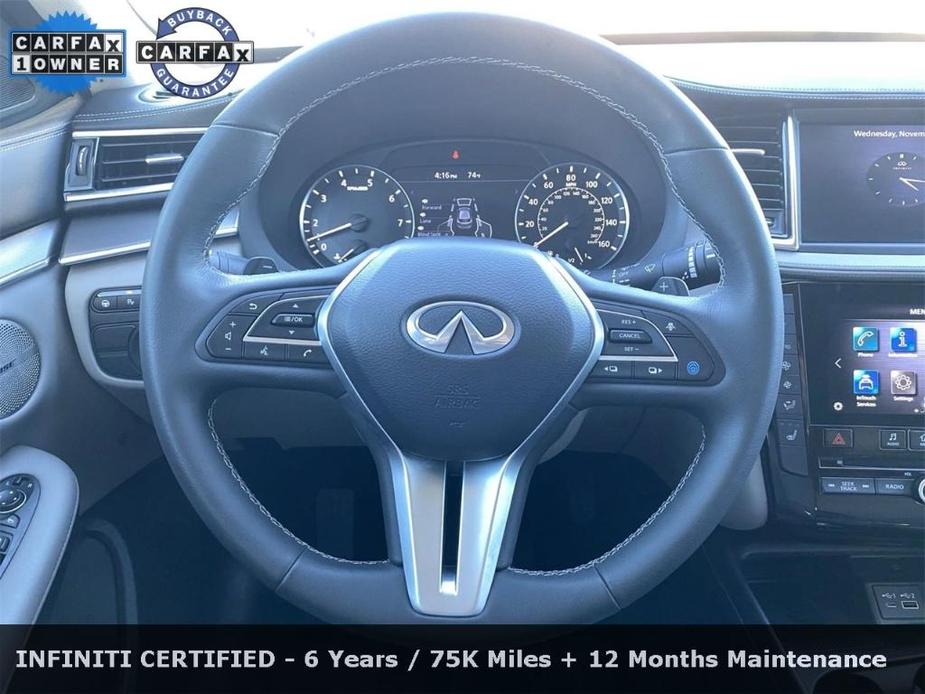 used 2024 INFINITI QX50 car, priced at $35,720