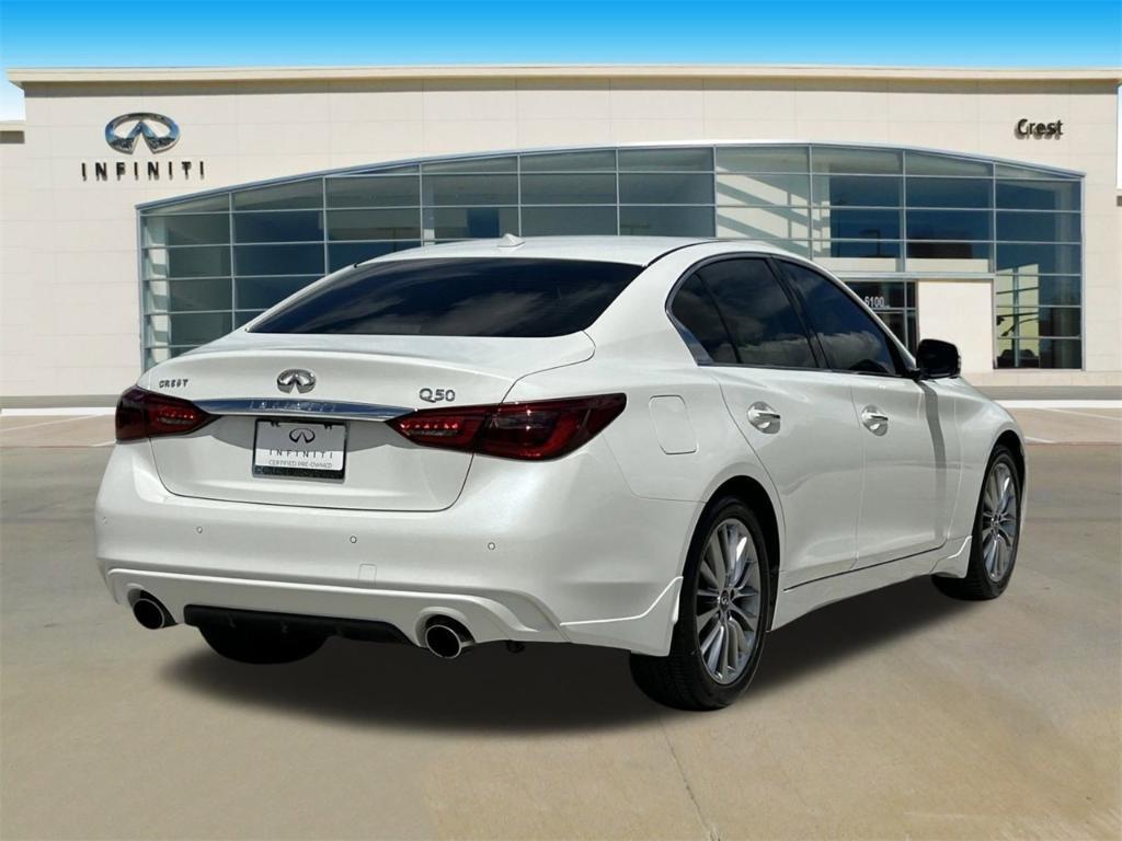 used 2024 INFINITI Q50 car, priced at $37,306