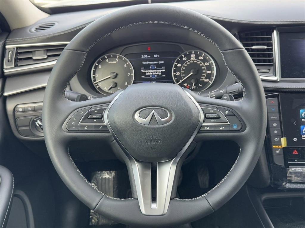 new 2025 INFINITI QX50 car, priced at $47,318