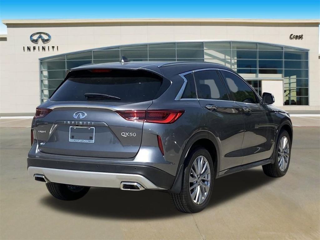 new 2025 INFINITI QX50 car, priced at $47,318