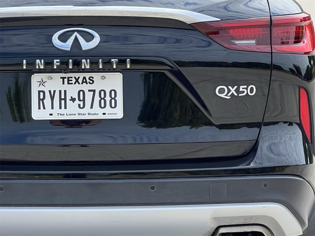 used 2022 INFINITI QX50 car, priced at $29,985