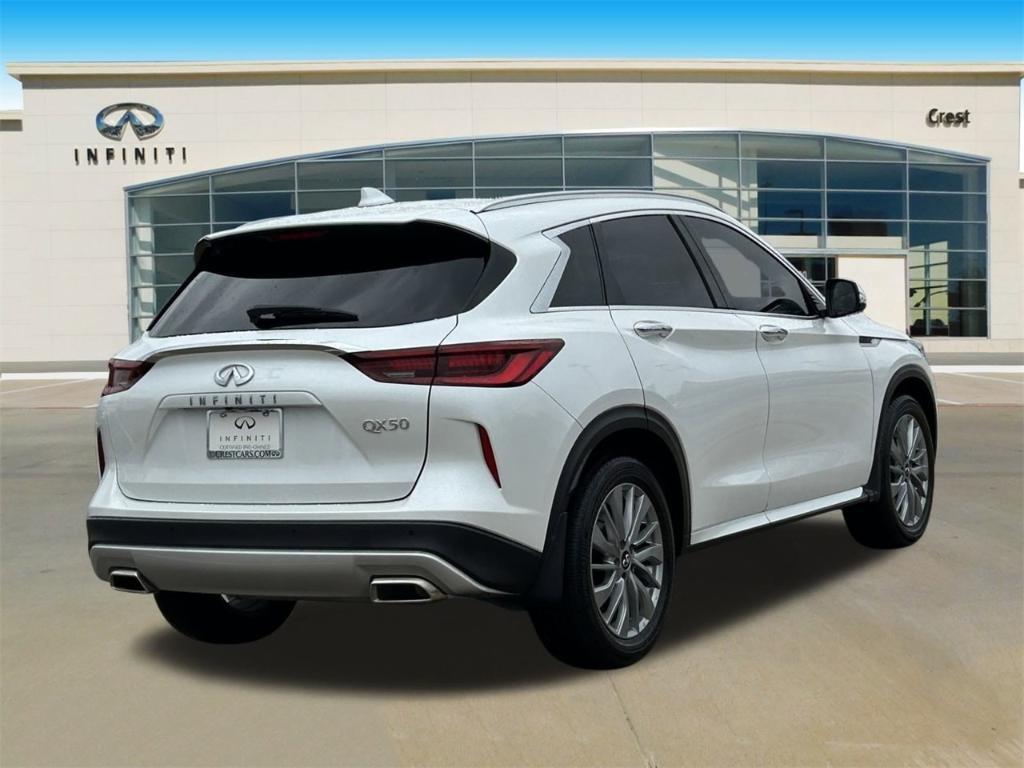 used 2024 INFINITI QX50 car, priced at $33,988