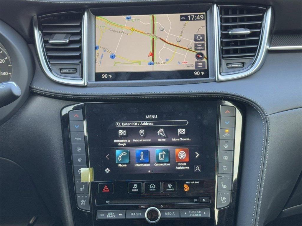 new 2025 INFINITI QX50 car, priced at $53,270