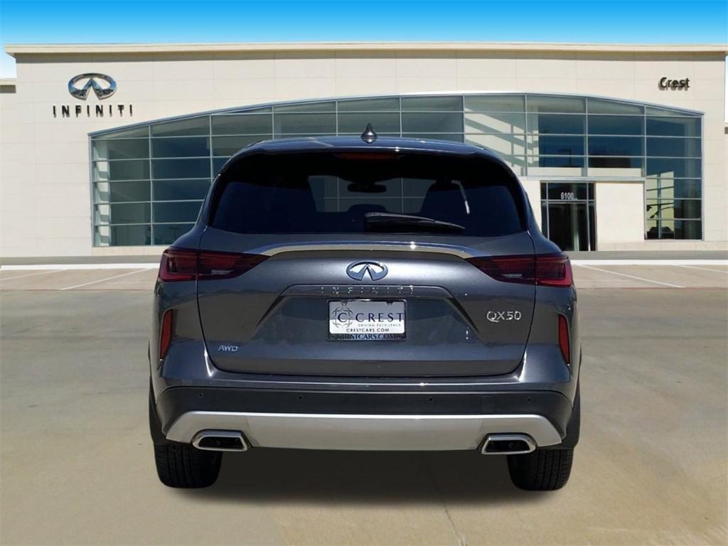 new 2025 INFINITI QX50 car, priced at $42,843