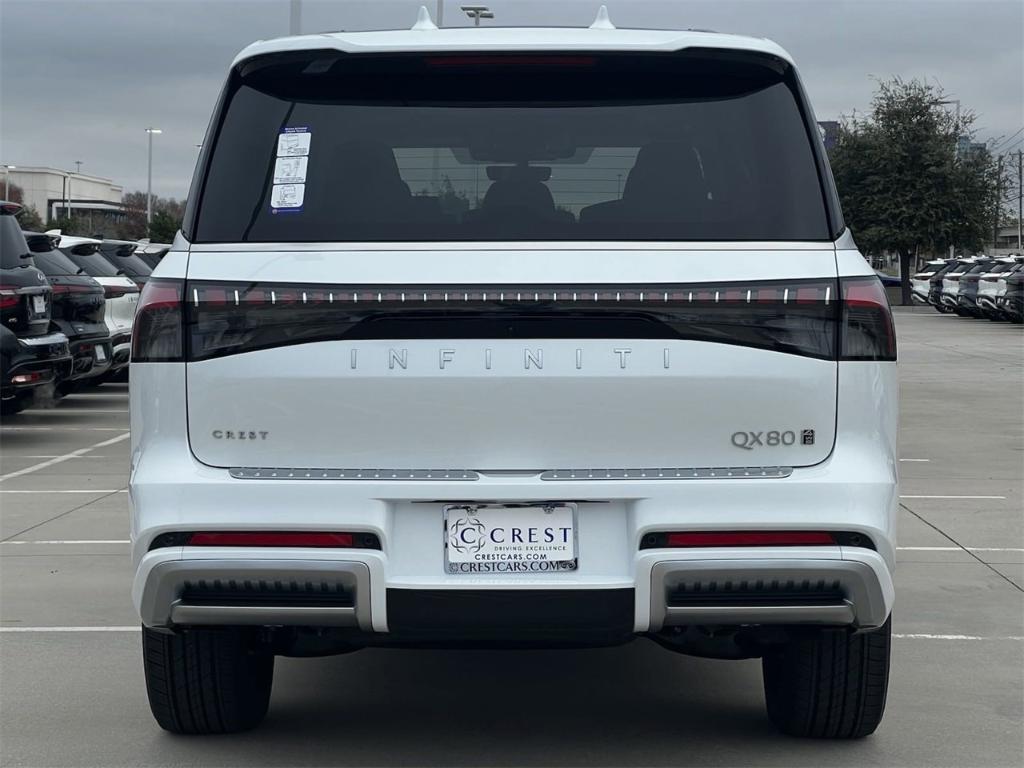 new 2025 INFINITI QX80 car, priced at $98,430