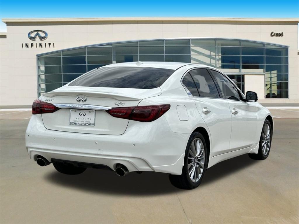 used 2022 INFINITI Q50 car, priced at $28,988