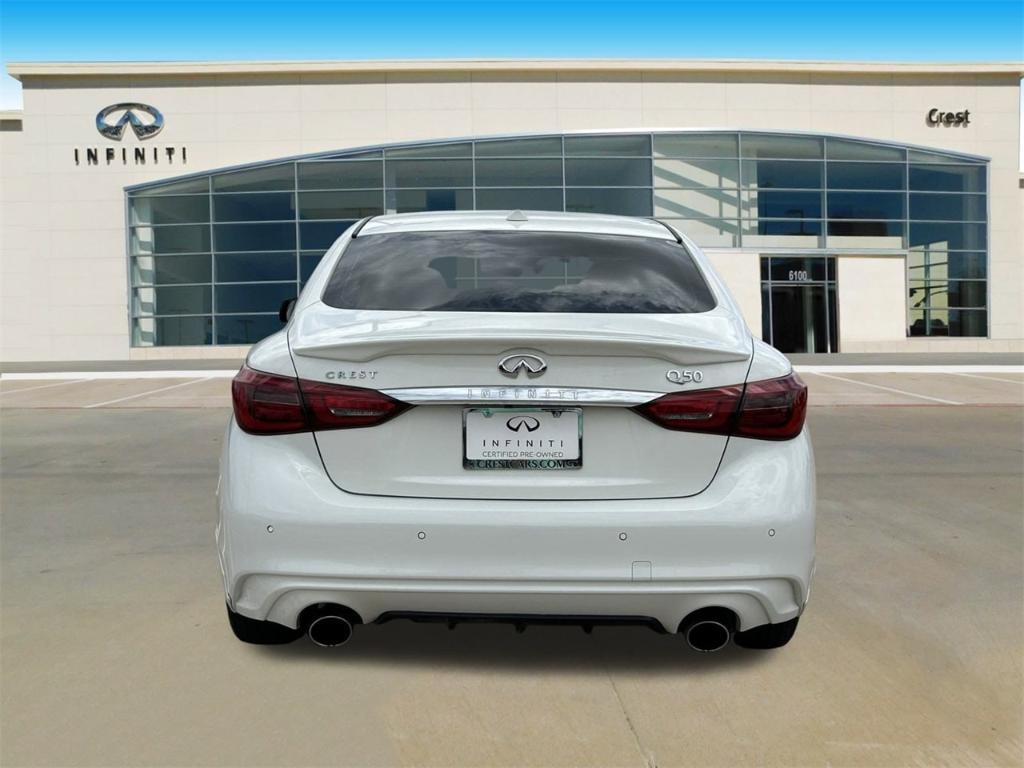 used 2022 INFINITI Q50 car, priced at $28,988
