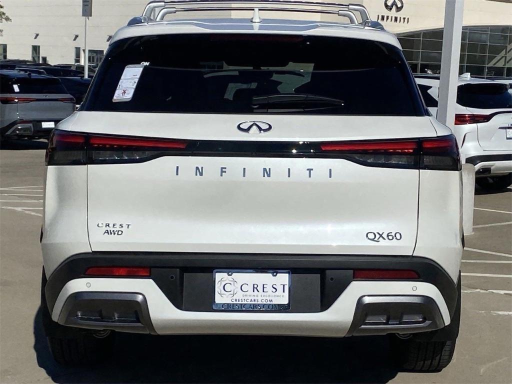 new 2025 INFINITI QX60 car, priced at $63,910